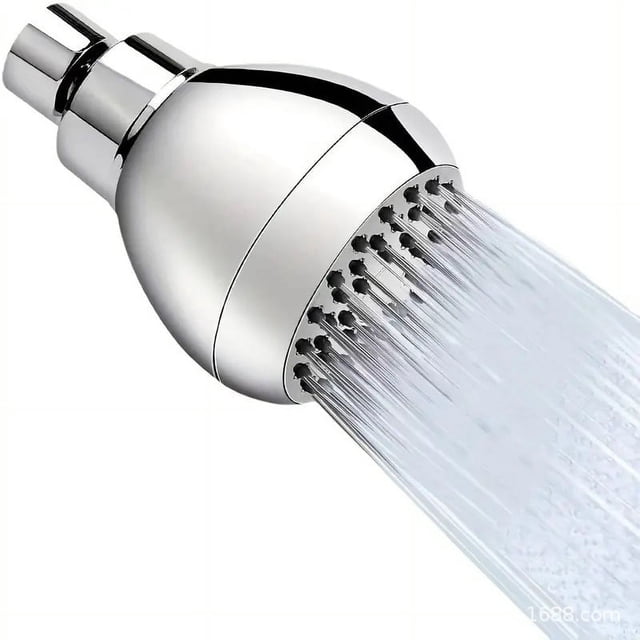 Cabezal de ducha oculto de 3 pulgadas con rociador superior pequeño, cabezal de ducha presurizado para baño que ahorra agua