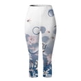 thumbnail image 6 of White Women's Leggings, Leggings For Womens Summer Casual Sports Yoga Pants Tight Cropped Pants,Women's Legging 3XL, 6 of 6