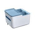 thumbnail image 2 of El organizador del tejido del asiento del coche expande el diseño de la cubierta del tirón del espacio Estable Universal de alta capacidad , Azul DYNWAVEMX Estuche de almacenamiento para reposabrazos de coche, 2 of 8
