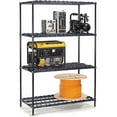 thumbnail image 4 of Nexel 30"W x 24"D x 63"H Poly-Z Brite Heavy Duty Wire Shelving, 4 Tiers, 4 of 5