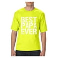 thumbnail image 1 of "Mens and Big Mens Best Papa T-Shirt, up to size 3XLT", 1 of 5