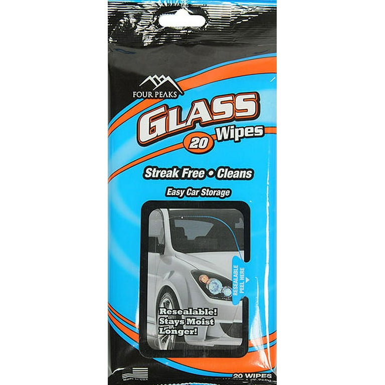 Four Peaks Auto Glass Wipes, 20 ct - Fry's Food Stores