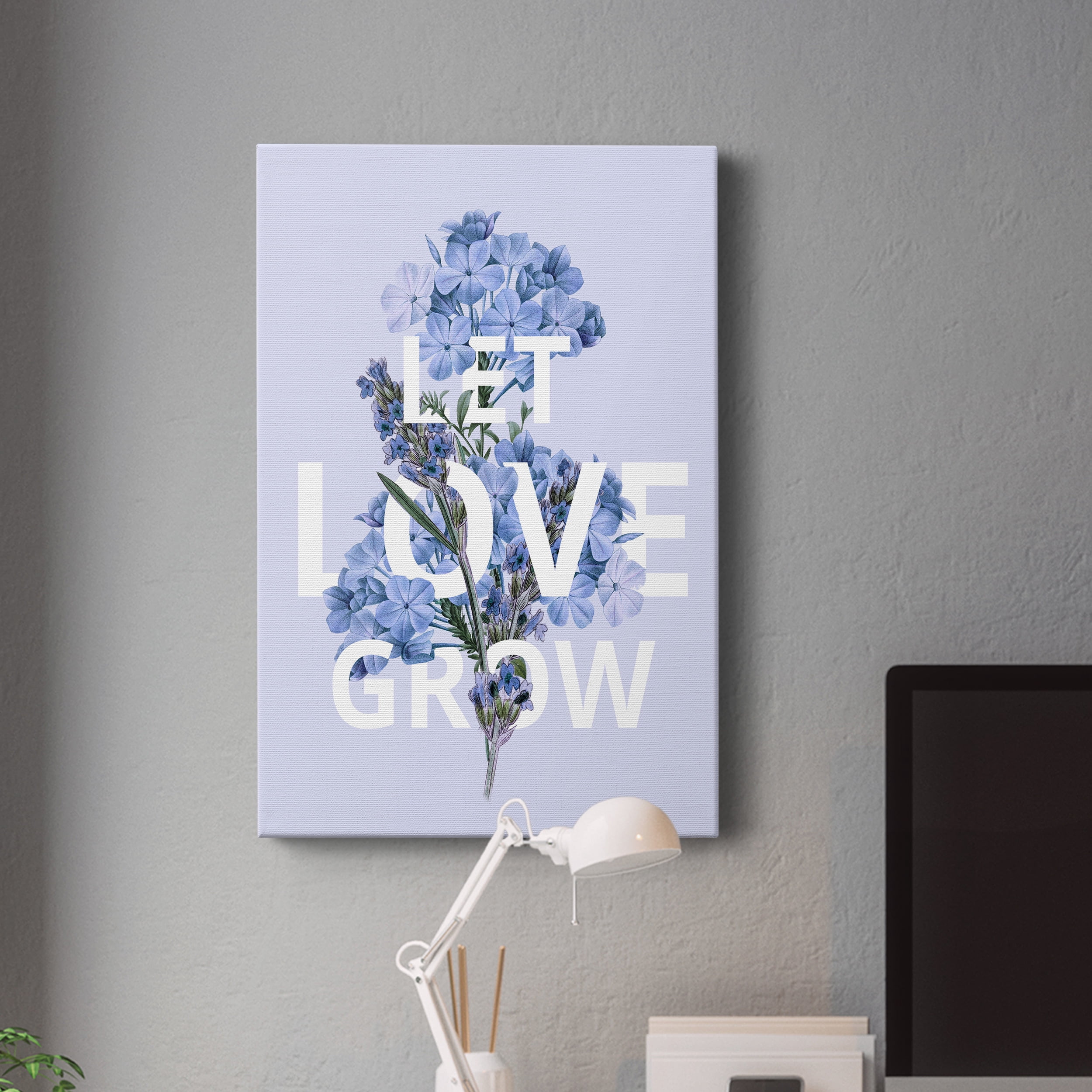 Let Love Grow Premium Gallery Wrapped Canvas - Ready to Hang - 18 x 27