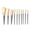 thumbnail image 1 of 10PCS Makeup Brush Set Portable Blush Eyeshadow Contouring Brush for Daily Makeup, 1 of 4