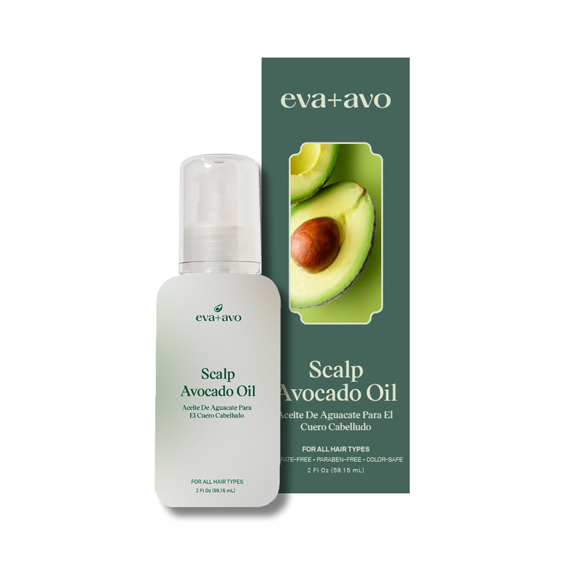 Eva + Avo Eva Avo Scalp Avocado Oil Nourishing & Strengthening 2 fl oz
