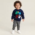 thumbnail image 2 of Big Boys Sweatshirts & Hoodies 3-4 Years Hoodie Kids Boys 10 Boys Hoodies & Sweatshirts Dinosaur Embroidered Pullover Soft Casual Kids Sweatshirt Comfortable Winter Fall Top for Toddler and Youth, 2 of 9