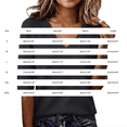 thumbnail image 4 of GZWYHT Women's Basic Ribbed Knit V Neck Elbow Sleeve T Shirts Soft Stretchy Slim Fit Casual Layering Tops for Spring Summer Fall Daily Wear Red XL, 4 of 9