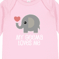 thumbnail image 4 of Inktastic My Geema Grandma Loves Me Boys or Girls Long Sleeve Baby Bodysuit, 4 of 5
