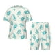 thumbnail image 1 of Balery Turtle Conjunto de Pijama Infantil de Manga Corta con Estampado – Ropa de Dormir de Algodón Suave-Small, 1 of 6