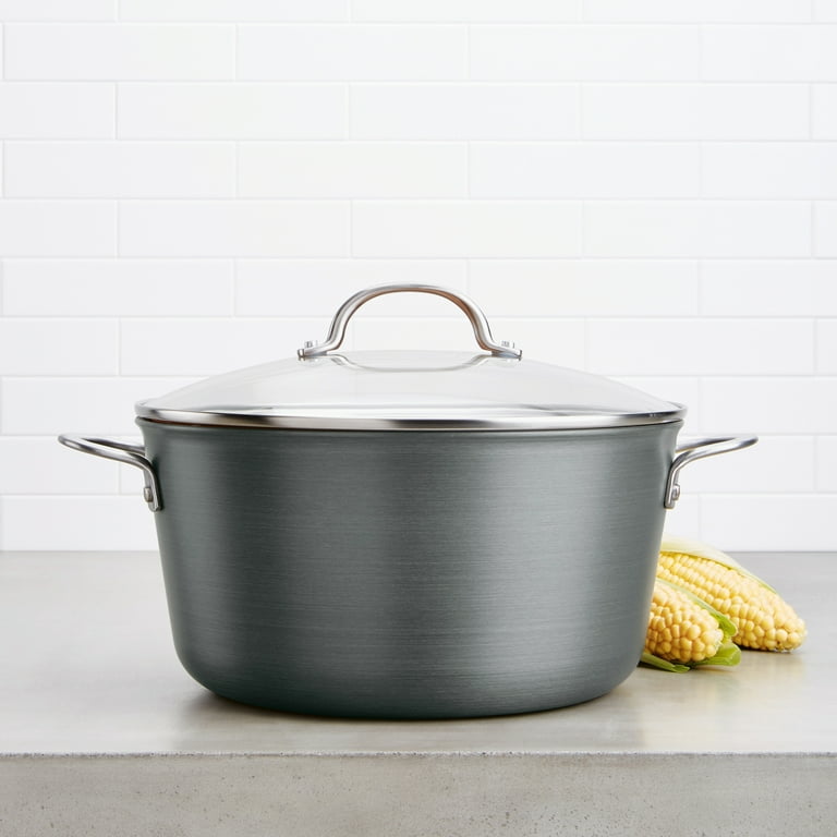 Ayesha Curry Hard-Anodized Nonstick 4-Qt. Saucepot with Lid