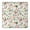 White-552, variant on Fitted Tablecloth with Sunflower and Daisy Wildflower Design, Square Waterproof Backed Table Cover for Country Rustic Setting