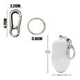 thumbnail image 3 of EIMELI 3Pcs Rechargeable Self Defense Keychain Alarm – 140 dB Loud Emergency Personal Siren with LED Light – SOS Safety Alert Device Key Chain for Women, Kids, Elderly, 3 of 7