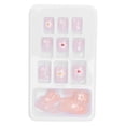 thumbnail image 1 of 24 piezas de uñas postizas para mujer, cobertura total, pegamento para uñas, punta de uña postiza, herramienta de manicura para decoración de uñas P151, 1 of 15