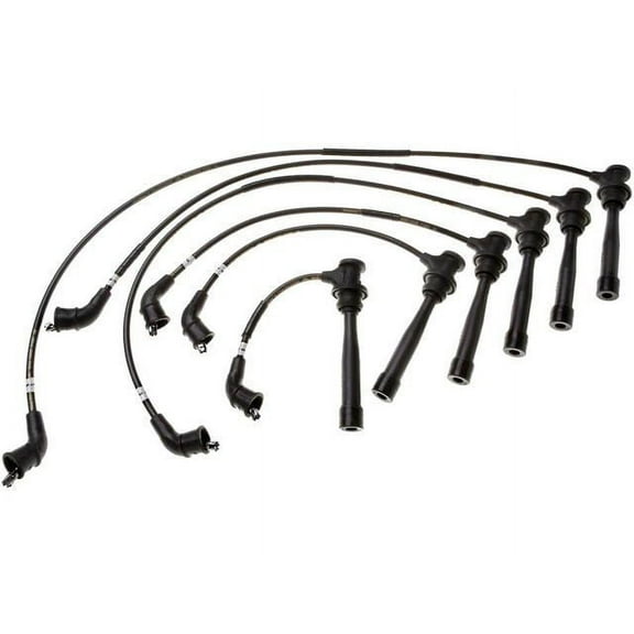 Spark Plug Wire Set - Compatible with 2001 - 2006 Hyundai Santa Fe 2.7L V6 2002 2003 2004 2005
