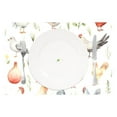 thumbnail image 2 of Chickens Leaves Birds 12×18 inch Placemats Heat Resistant Washable Foldable Rectangular Placemats Set Decoration Indoor Outdoor for Kitchen Dining Table 1PC, 2 of 8