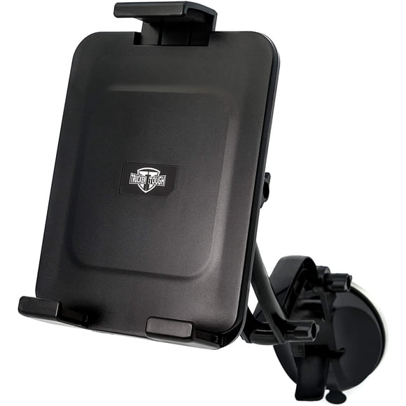 Trucker Tough Tablet Mount Holder for ELD GPS Garmin Nuvi Tomtom Via Go Magellan DashCam Navigator & Phablet-Style