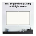 thumbnail image 6 of Projection Screen White Grid Anti-Light 160 ° Viewing Angle 130 120 100 inch Projector Screen for Movie or Office Presentation ,Wrinkle-Free, 6 of 11