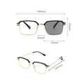 thumbnail image 3 of Blue Light Blocking Reading Sunglasses for Women Men,UV Protection & HD Anti-Glare Sunglasses with Smart Photochromic Transition Lenses for Driving, Reader & Outdoor Use, 3 of 6