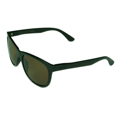 Serengeti  Fashion Unisex Ostuni 8359 Shiny Black w/ Polarized Drivers Lens Sunglasses