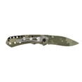 thumbnail image 3 of Navaja Bloqueo Hoja Lisa Camuflaje Verde Camping Wallis K900609, 3 of 4