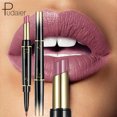 thumbnail image 2 of Pudaier Makeup 2 in 1 Matte Lipstick & Lip Liner Nude Lip Stick Pencil Make up Cosmetics Lip Balm Matt Cream Lipbalm Lipliner, 2 of 5