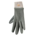 thumbnail image 2 of Dyfzdhu New Brushed Knitted Gloves Lady Jacquard Screen Gloves Keep Warm Winter Gloves Grey, 2 of 4