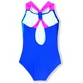 thumbnail image 2 of Girls Swimsuits One Piece Crossback Swimwear Beach Bathing Suit 3-14 Years, 2 of 5