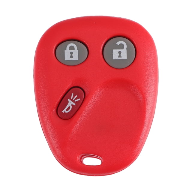 Llavero Remoto de Entrada Sin Llave Unique Bargains Proximidad 315 MHz 3 Botones Rojo para Chevrolet Trailblazer 2002-2009