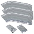 thumbnail image 1 of 2-6 paquetes 100 piezas Matte resellable zip mylar bolso bolsas de almacenamiento de alimentos 8.5x14cm 4 piezas, 1 of 8