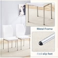 thumbnail image 3 of Synthetic Leather Material - Comfortable Support - Restaurant Use - Easy to Clean, 3 of 7