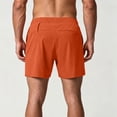 thumbnail image 5 of Aimik Mens Sports Shorts Contrast Zip Pocket Elastic Waist Mens Running Shorts Summer Quick Dry Sport Shorts for Gym or Running, 5 of 6