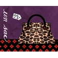 thumbnail image 2 of Jennifer Matla 32x26 Gallery Wrapped Canvas Wall Art Titled - Leopard Handbag III, 2 of 4