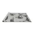 thumbnail image 2 of Ahgly Company Machine Washable Indoor Rectangle Abstract Gray Modern Area Rugs, 2' x 4', 2 of 4
