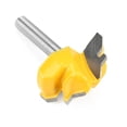 thumbnail image 1 of Ccdes Shank Lock Router Bit, Shank Lock Miter Router Bit,1Pcs 45 Degrees Shank Lock Miter Router Bit Woodworking Drill Cutting Tool, 1 of 8