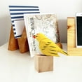 thumbnail image 3 of Bird Figurine, Hand Carved Birds Wood Décor, Art Animal Wooden Sculpted Bird with Wood Block, Vivid Bird Statue for Gift Home Table Ornament Decor (Yellow Bird), 3 of 9