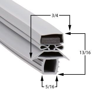 Traulsen Rht232wut Door Gasket Part Ser 27565 00 Walmart Com