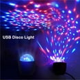 thumbnail image 3 of Usb Mini Disco Light Party Lights Ball Sound Activated Led Car Atmósfera Light, Magic Strobe Light Para Fiestas De Navidad Pool Club matsuzay HA022974-00, 3 of 7