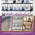 thumbnail image 2 of Swpeet 20Pcs 4 Inch Heavy Duty Slatwall Hooks Assortment Kit, Slatwall Accessories Slatwall Panel H, 2 of 7