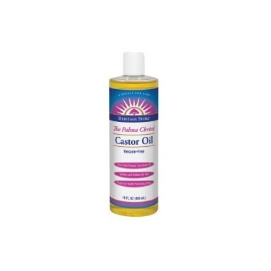 HERITAGE STORE CASTOR OIL 473ML