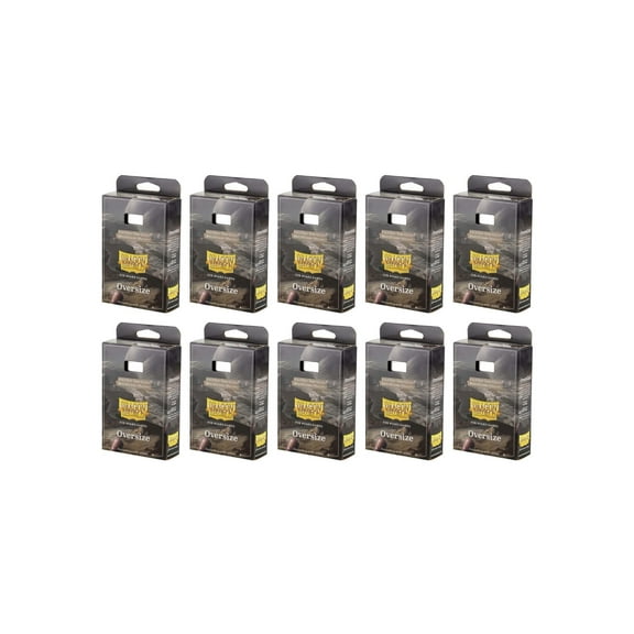 10 Packs Dragon Shield Board Game Sleeves 100 ct Oversize Size Card Sleeves Display Case