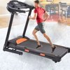 1000W Folding Electric Treadmill Motorized Power Running Machine Indoor Jogging Gym Exercise Fitness with LED display screen