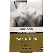 Parissa 0522094 Mens Tea Tree Wax Strips - 20 Strips