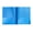 Blue, variant on 1 Pcs Plastic Pocket Folders with Prongs,Three-Hole Punch Prong Fasteners,Heavy-Duty 2-Pocket File Folders,Plastic File Folders with Business Card Holder,Letter Size Plastic Folders,(Yellow)