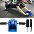 thumbnail image 4 of VGEBY Roue à Quatre Roues pour Abdominaux, Équipement D\'entraînement Physique à Domicile avec Équipement, Roue d'Exercice Abdominal, 4 of 8