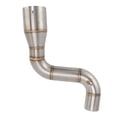 thumbnail image 1 of Tubo De Conexión De Escape, Conector Tubo Central De Escape De Motocicleta Resistente Al Calor Para Tubos De Escape De 51 Mm, 1 of 7