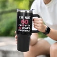thumbnail image 4 of 60th Birthday Gifts For Him, Women Mens 60th Birthday Gift Ideas, 60th Birthday Gifts For Men Funny, Sixty Birthday Gifts For Men And Women, 60th Cups, 60th Tumbler with Handle, 4 of 6