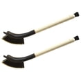 thumbnail image 2 of Long Handle Crevice Cleaning Brush for Bathroom Kitchen Home Use Multi Functional Soft Bristles 2Pcs, 2 of 9