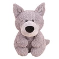 thumbnail image 2 of Plush Wolf Stuffed Animal Toy, Soft Huggable Plushie With Floppy Ears, Fluffy Fur, For Teens Teenagers S To Cuddle Decorate Bedroom Living Room Office, 2 of 4