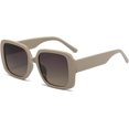 thumbnail image 1 of HAHDAXIA Lunettes de Soleil à Monture Carrée Surdimensionnées pour Femmes, Teintes Rétro Tendance, Protection UV400, 1 of 7