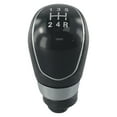 thumbnail image 6 of Mduoduo 5 Speed Manual Gear Shift Knob for Ford Fiesta MK7 Focus MK2 FL B-max C-Max S-max for Mondeo MK4 for Galaxy MK3 for Kuga Transit-Connect 2008-2013 Black PU Leather, 6 of 9